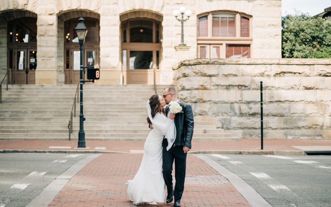 Real Richmond Wedding | Maggie and Jared at Libby Hill Park